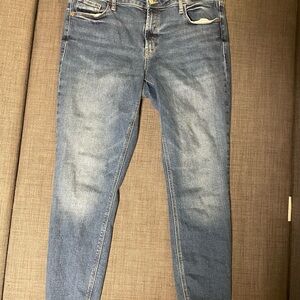 Old navy mid rise rockstar skinny size 14 jeans